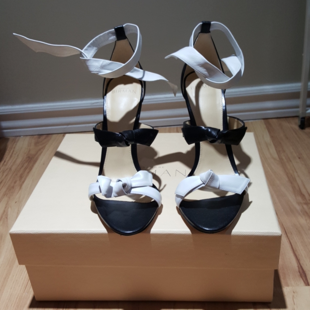 Alexander Birman Lolita bow embellished sandals